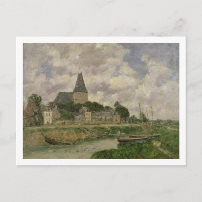 Quittebeuf, 1893 (Öl/Canvas) Postkarte (Vorderseite)