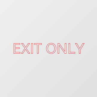Quitter uniquement - Panneau de fermeture de porte