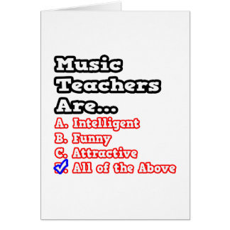Quiz de l'enseignant de musique...Plaisanterie