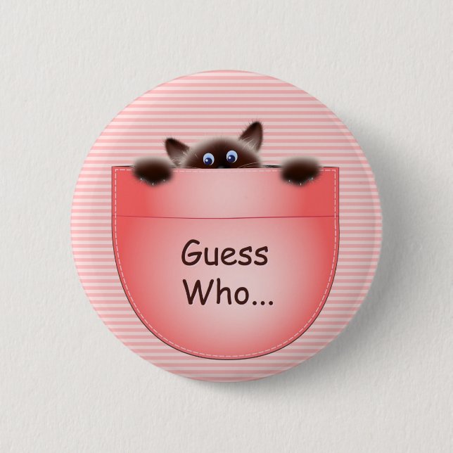 Quiz: Katze Button (Vorderseite)