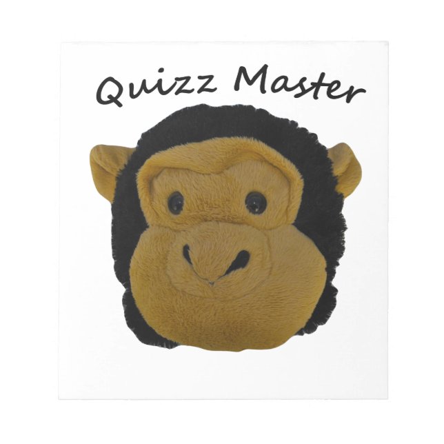 Quizz Master Notizblock (Vorderseite)