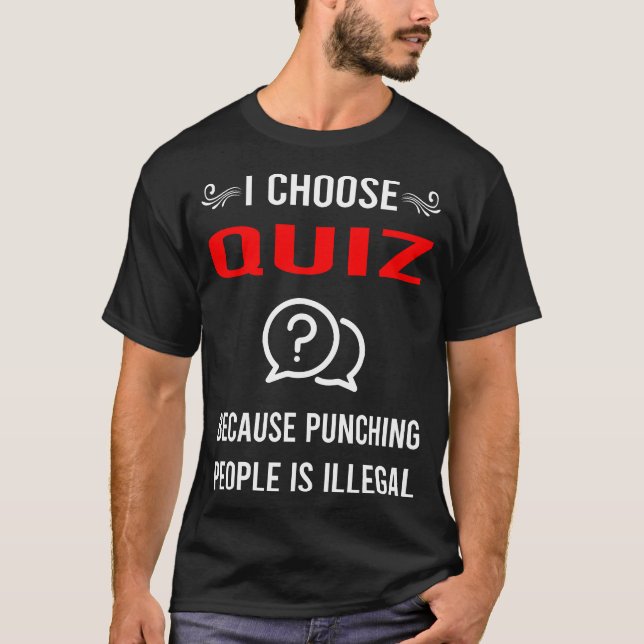 Quizzas Quiz T-Shirt (Vorderseite)
