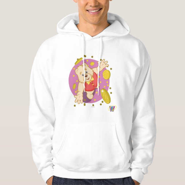 Quizzy Bär Hoodie (Vorderseite)