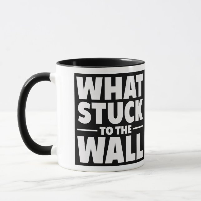 Quoi de neuf au mur Logo officiel de la Mug de caf (Gauche)