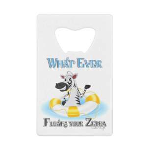 Quoi qu'il flotte votre Zebra