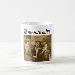Quoi ? Vote Harris/Walz Coffee Mug