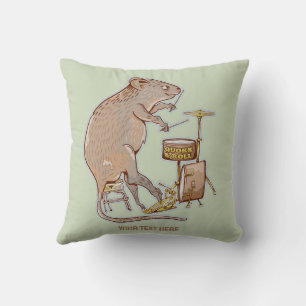 Quokka Australian Animal Drummer Kissen