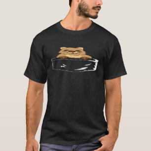 Quokka Baby in einer Tasche Niedlich glücklichen a T-Shirt