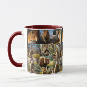 "Quokka-Chroniken: Eine herzliche Fotocollage" Tasse