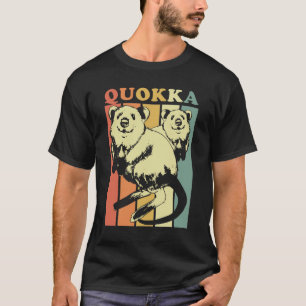 Quokka Gestreift T-Shirt