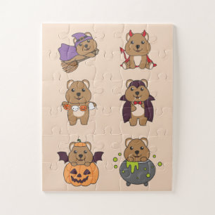 Quokka Halloween Devil Pumpkin Vampire Costume Jig