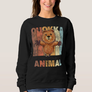 Quokka ist mein Spirit Animal Sweet Quokka Sweatshirt