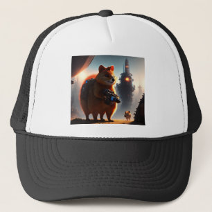 Quokka, sie nennen mich Mister, Truckerhut Truckerkappe