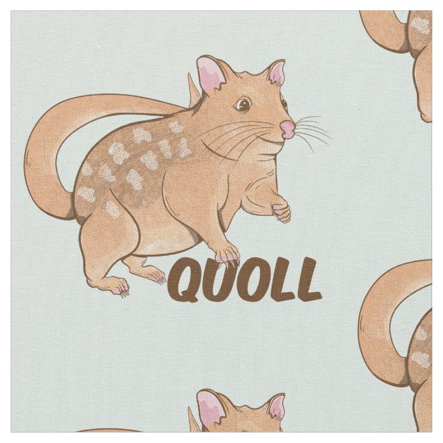 Quoll Australian Marsupial Stoff (Nahaufnahme)