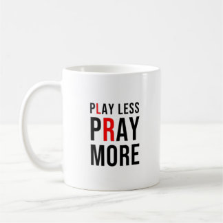 Quot spielen und beten kaffeetasse