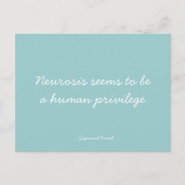 Quotable Postkarte - Neurose (Vorderseite)