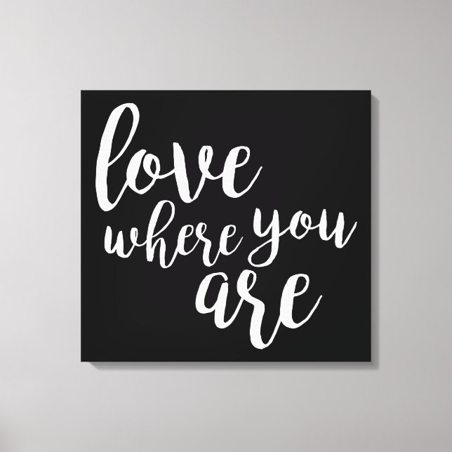 Quotable V Leinwanddruck (Vorderseite)