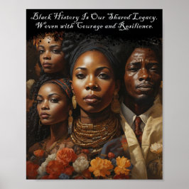 Quotation Black History Month Poster