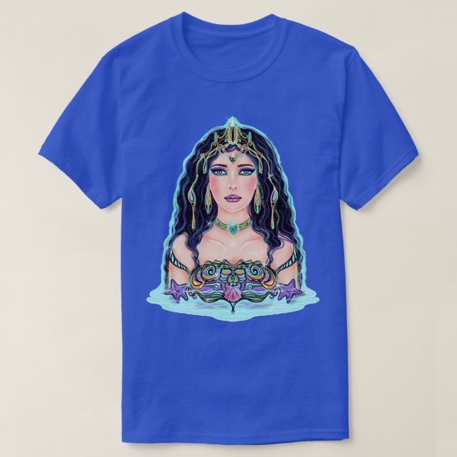 quotCleaquot Meergoddess Art von Renee Lavo T-Shirt (Design vorne)