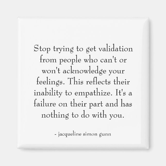 Quote about relationships.  magnet (Vorne)