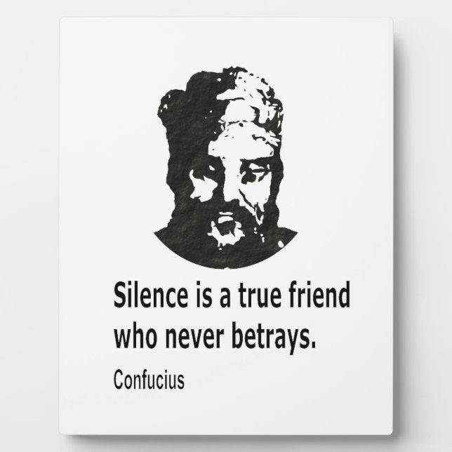 Quote By Confucius Fotoplatte (Vorderseite)