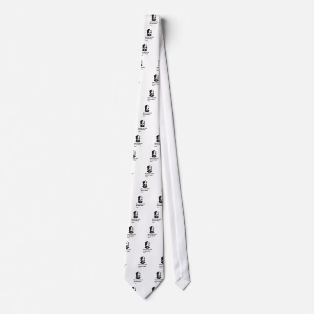 Quote By Konfucius Krawatte (Vorderseite)