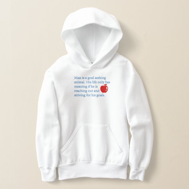 quote  hoodie (Ablage )
