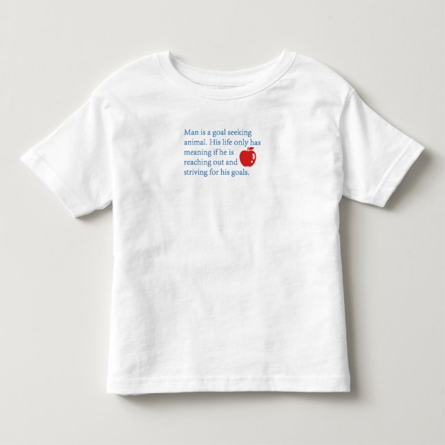 quote  kleinkind t-shirt (Vorderseite)