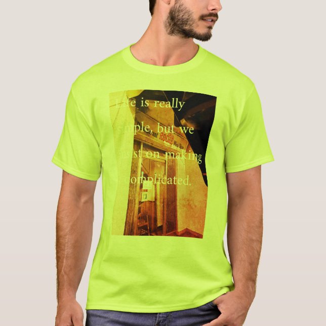 quote T-Shirt (Vorderseite)