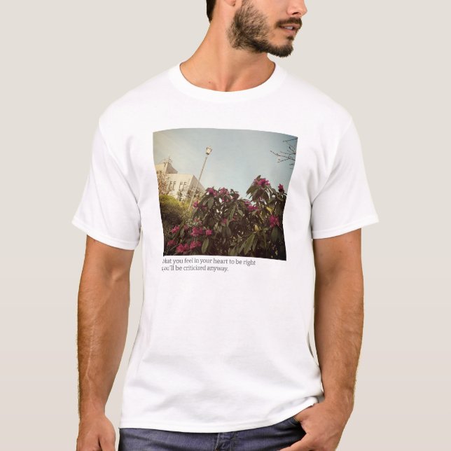 quote T-Shirt (Vorderseite)