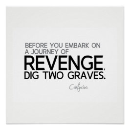 QUOTEN: Konfuzius: Reise der Rache Poster