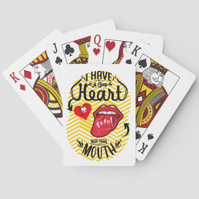 QUOTEN SARCASM SPIELKARTEN (Rückseite)