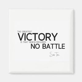 QUOTEN: Sun Tzu: Bester Sieg Magnet