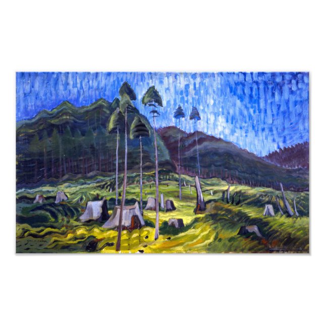 Quoten und Ends | Emily Carr | Fotodruck (Vorne)