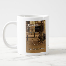 "Quotes - Wit & Wisdom Paris Sleuths" Jumbo-Tasse
