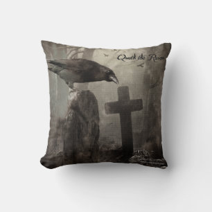 Quoth the Raven Kissen