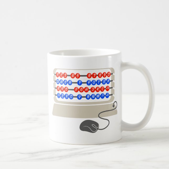 QWERTY B.C. KAFFEETASSE (Rechts)