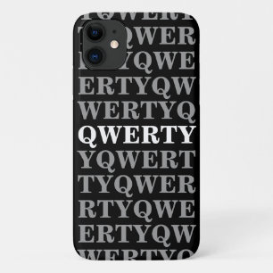 QWERTY iPhone 11 Fall Case-Mate iPhone Hülle