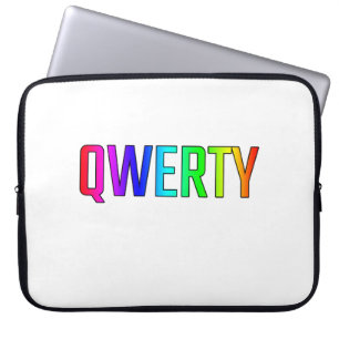 QWERTY LAPTOPSCHUTZHÜLLE