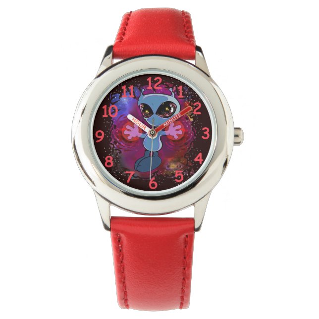 Qwiby Armbanduhr (Vorderseite)