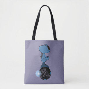 Qwiby auf seinem Sphere Rider Tasche