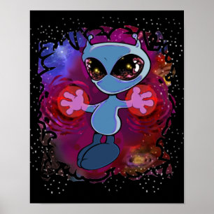 Qwiby   Kosmische Überschwemmung Poster