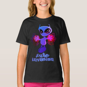 Qwiby: Niedlicher Invasion-T - Shirt