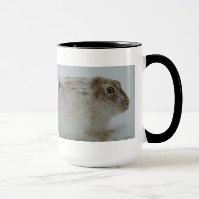 R11 Schneeschuh-Hareschuss Tasse (Rechts)