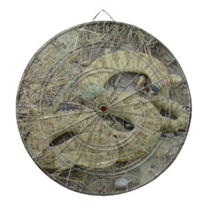 R20 Prärie-Klapperschlange verletzt Dartscheibe