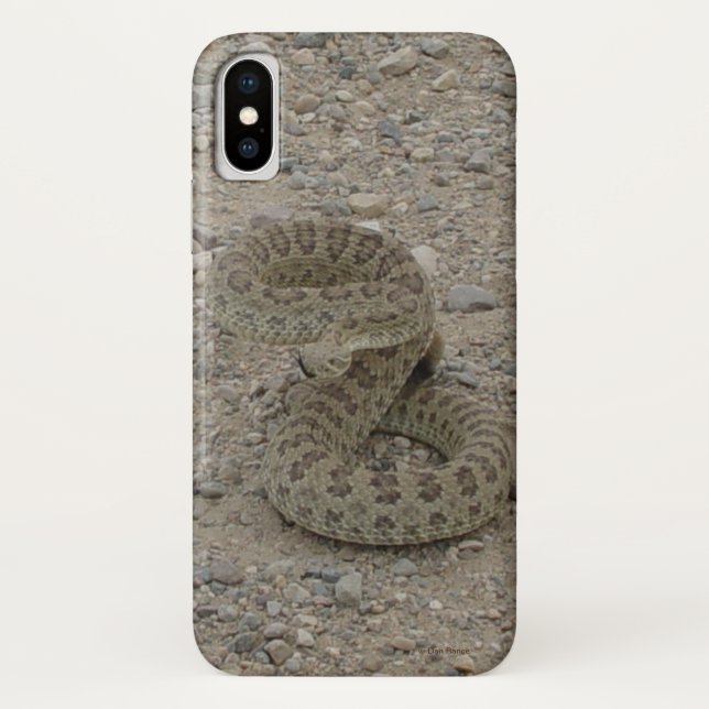 R9 Prairie Rattlesnake Coiled Case-Mate iPhone Hülle (Rückseite)