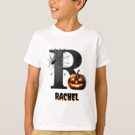R Anfangstrick oder Niedliches Halloween behandeln T-Shirt