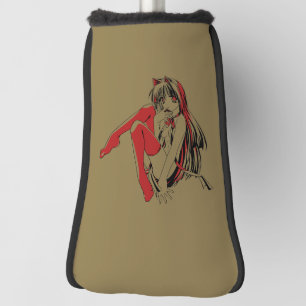 R & B Manga, Neko Catgirl Furry Loli Anime Golf Headcover