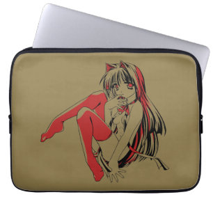 R&B Manga, Neko Catgirl Furry Loli Anime Laptopschutzhülle