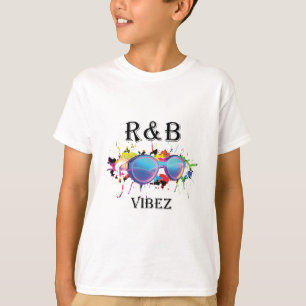 R&B-Vibez-Grafik-T-Shirt Farbige Musik-Ästhetik T-Shirt